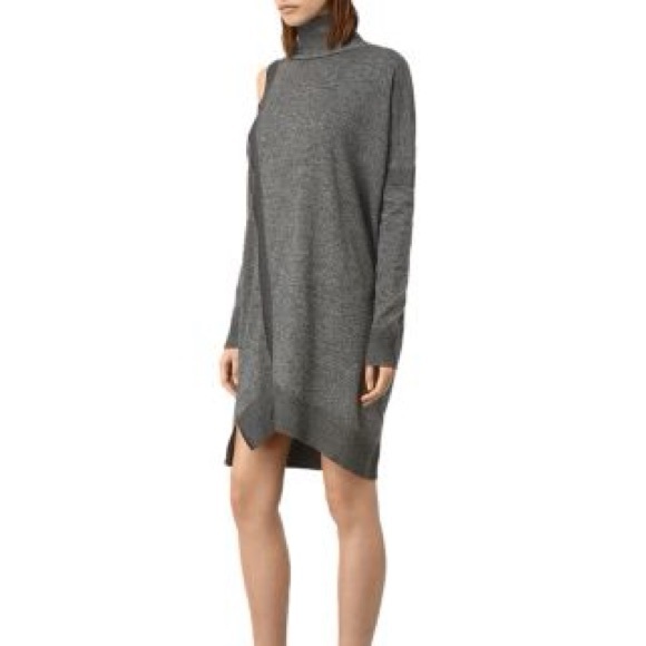 All Saints Cecily Twist Sweater Dress in Medium - Picture 2 of 4